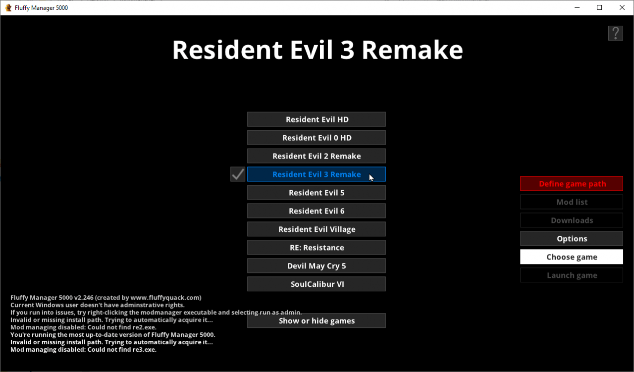 วิธีติดตั้งม็อดภาษาไทยเกม Resident Evil 3 Remake