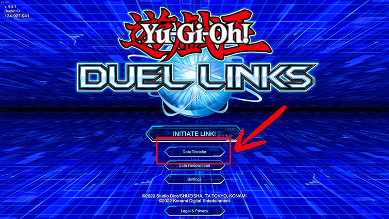 การใช้ไอดี Yu-Gi-Oh! Duel Links ผ่าน Steam