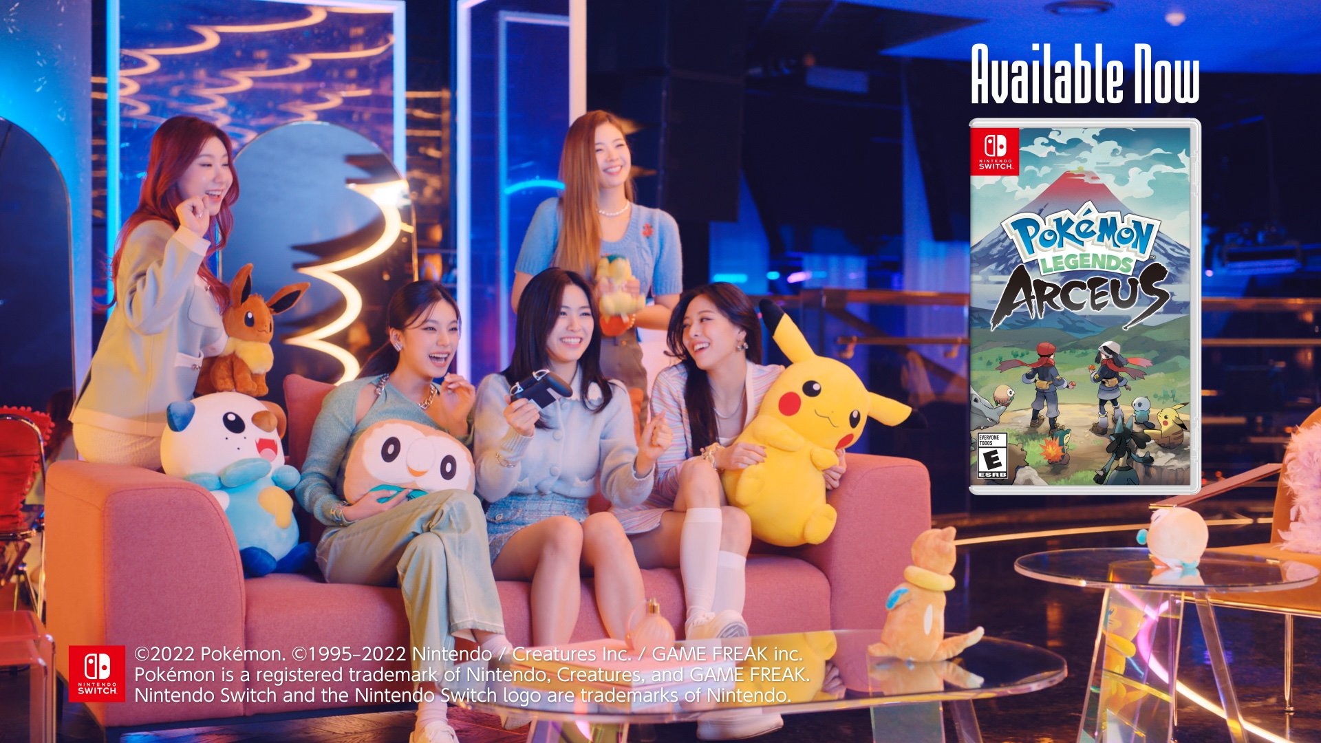 โปรเจ็กต์แรกของโปเกมอน x ITZY เผยคลิปโฆษณาตัวใหม่ของเกม Pokémon Legends: Arceus