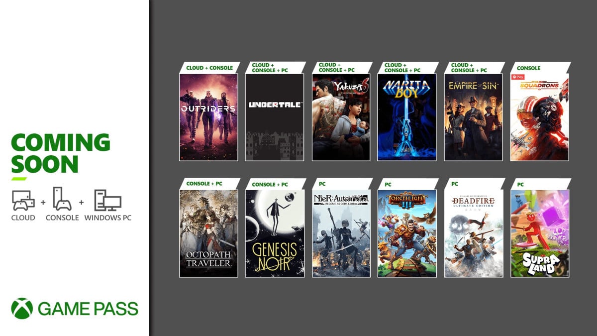 เกมเข้า Xbox Game Pass ใหม่ปลายเดือนมีนาคม 2564