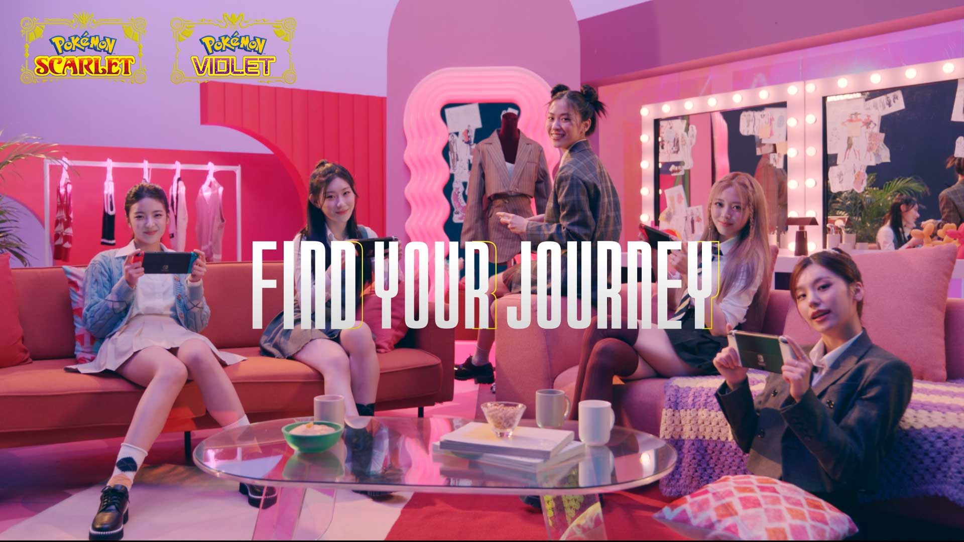 Pokemon Scarlet & Pokemon Violet  เปิดตัวโฆษณาใหม่นำแสดงโดยวงไอดอล K-POP ชื่อดัง ITZY