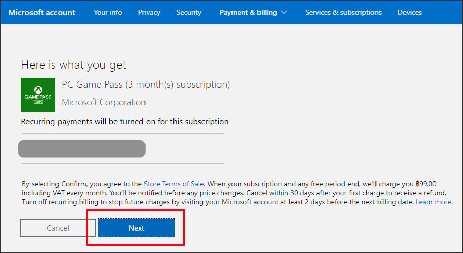 การใช้งานคีย์ Xbox Game Pass For PC (Thai)