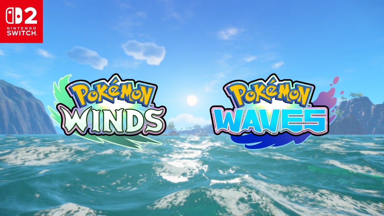 เปิดตัวเกมใหม่ล่าสุดจาก Pokémon - Pokémon Winds and Pokémon Waves เตรียมวางจำหน่ายพร้อมกันทั่วโลกในปี 2027 นี้
