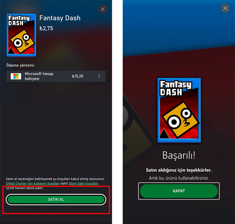 วิธีซื้อเกม Xbox โซน TR บนแอป Xbox มือถือ