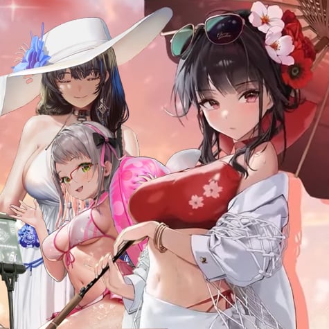 ไอดี Nikke (SEA) - ซากุระ คิมหันต์แย้มกลีบ, นีออน, แมรี่