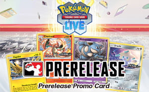 การ์ดโปรโมท PTCGO Prerelease