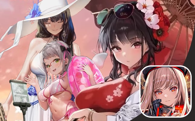 ไอดี Nikke (SEA) - ซากุระ คิมหันต์แย้มกลีบ, นีออน, แมรี่