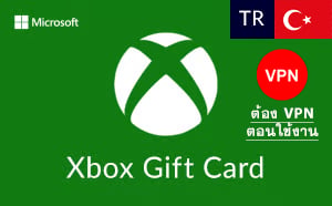 บัตรเติมเงิน Xbox Live Gift Card (TR) - Turkey