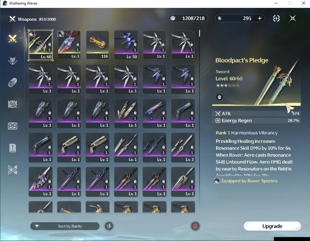 ไอดี WuWa (SEA) - Chisa R6 + Sign, Verina, Encore, Jianxin #3