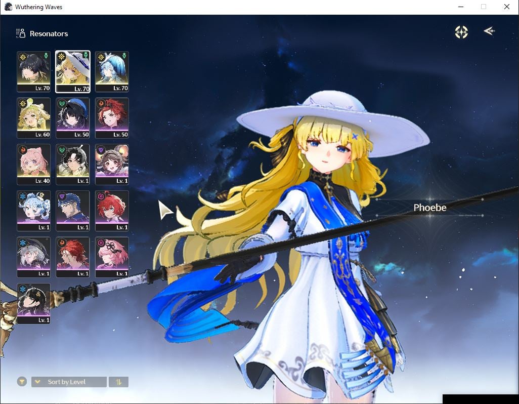 ไอดี WuWa (SEA) - Shorekeeper + Sign, Phoebe R2+ Sign, Verina, Encore, Jianxin #1