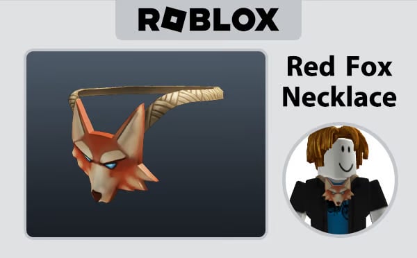Roblox - Red Fox Necklace (Neck) #1