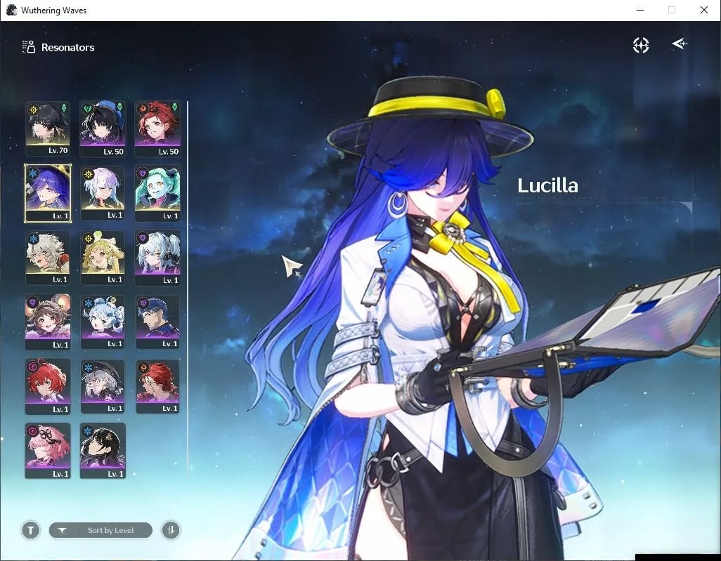 ไอดี WuWa (SEA) - Rebecca R6 + Sign, Lucy, Lucilla, Verina, Lingyang #2