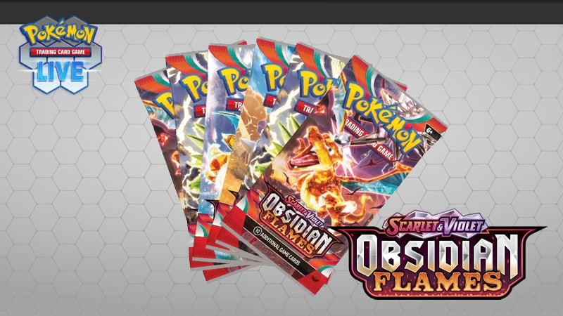 PTCGL - Obsidian Flames Booster Pack #2