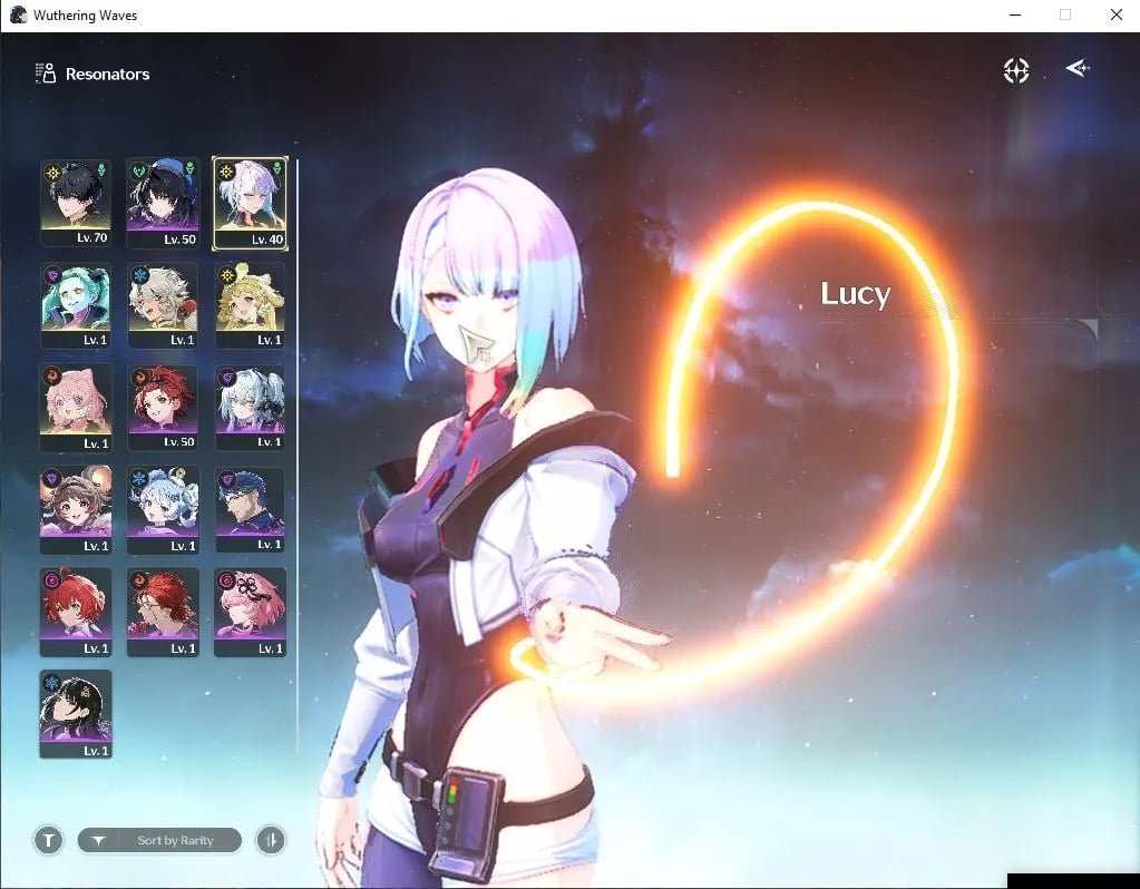 ไอดี WuWa (SEA) - Lucy R5 + Sign, Rebecca, Verina, Encore, Lingyang #2
