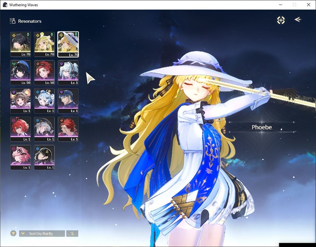 ไอดี WuWa (SEA) - Phoebe R6 + Sign, Verina #2