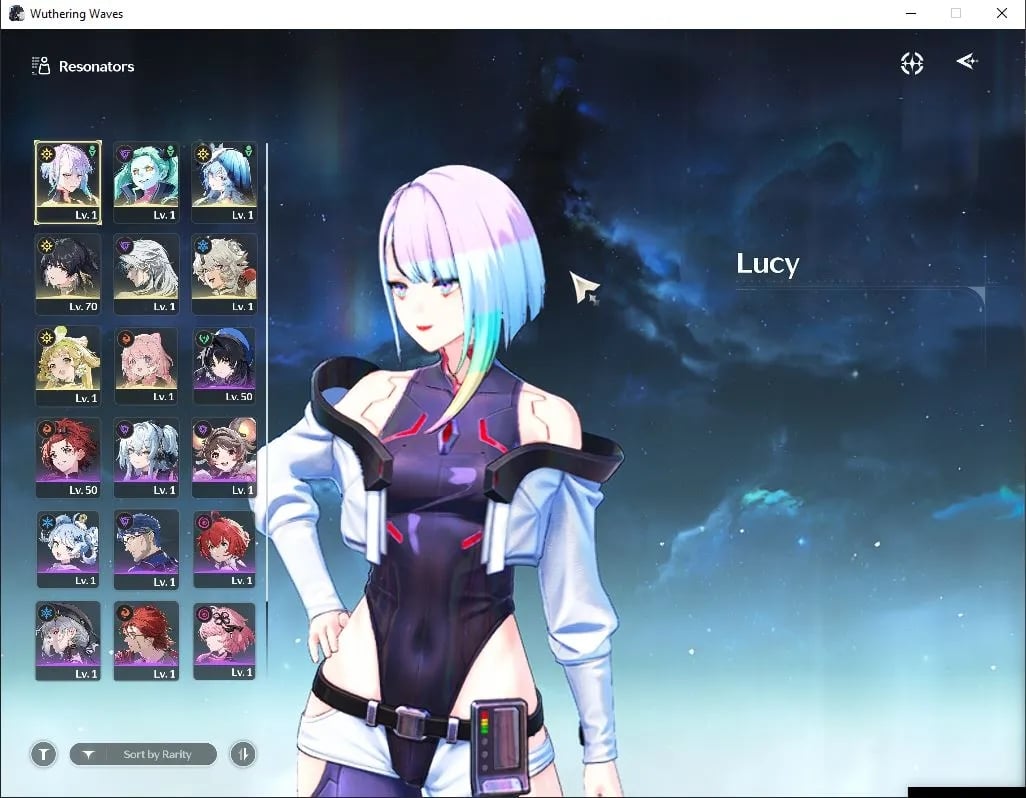 ไอดี WuWa (SEA) - Lucy R6 + Sign, Rebecca + Sign, Shorekeeper, Verina, Calcharo, Encore #2