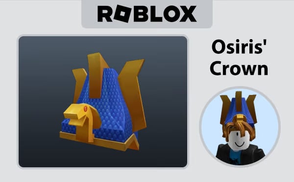 Roblox - Osiris' Crown (Hat)