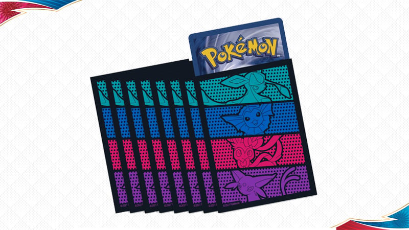 Vaporeon, Espeon, Glaceon & Sylveon Sleeves and Deck Box #1