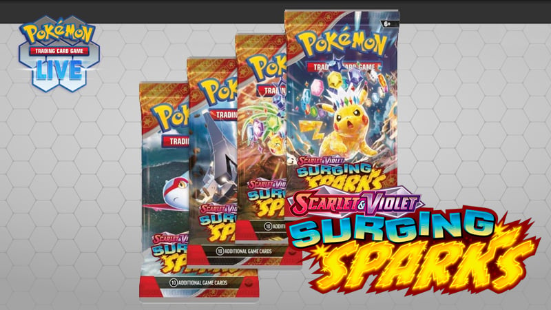 PTCGL - Surging Sparks Booster Pack #2