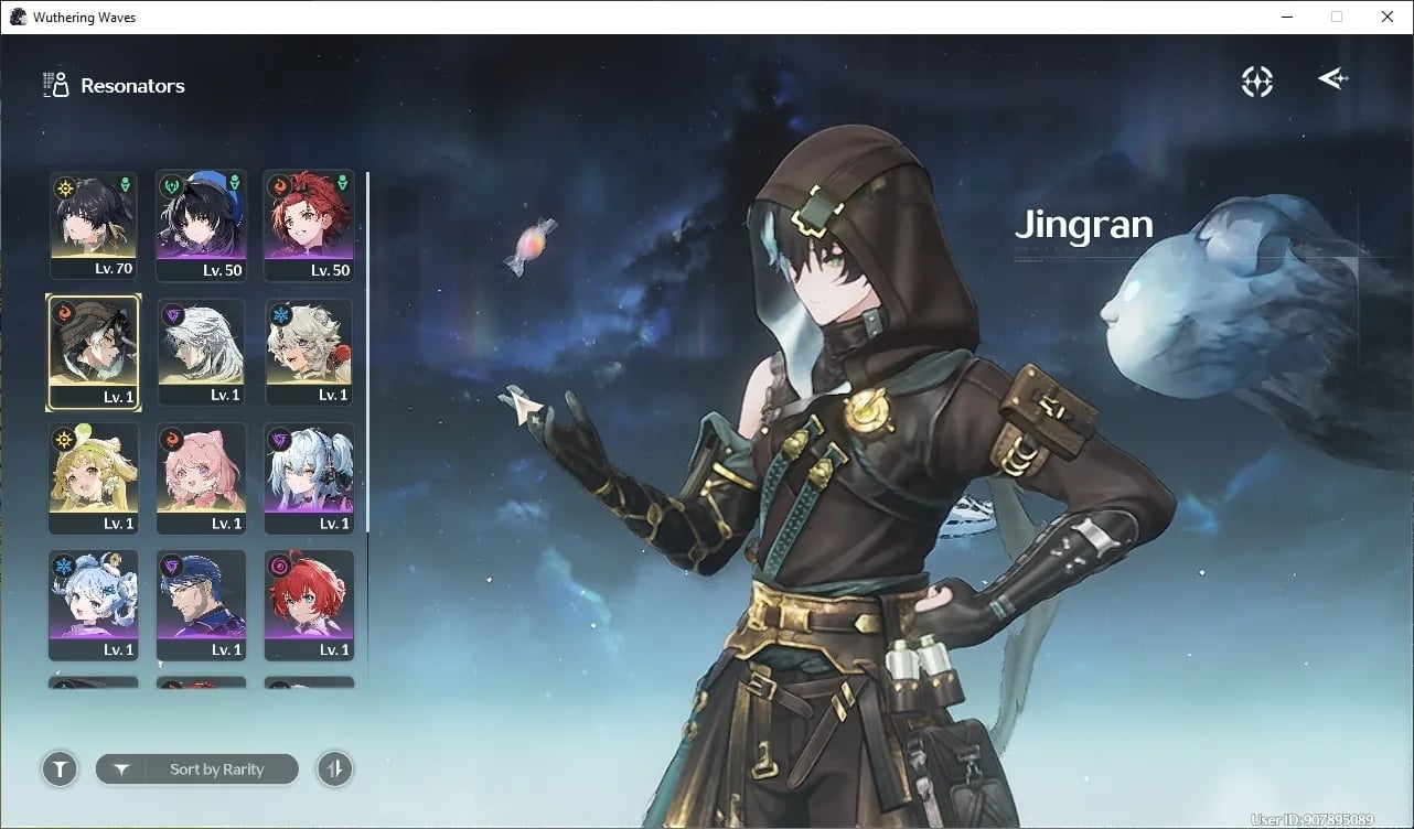ไอดี WuWa (SEA) - Jingran R6 + Sign, Verina, Calcharo, Encore, Lingyang #2