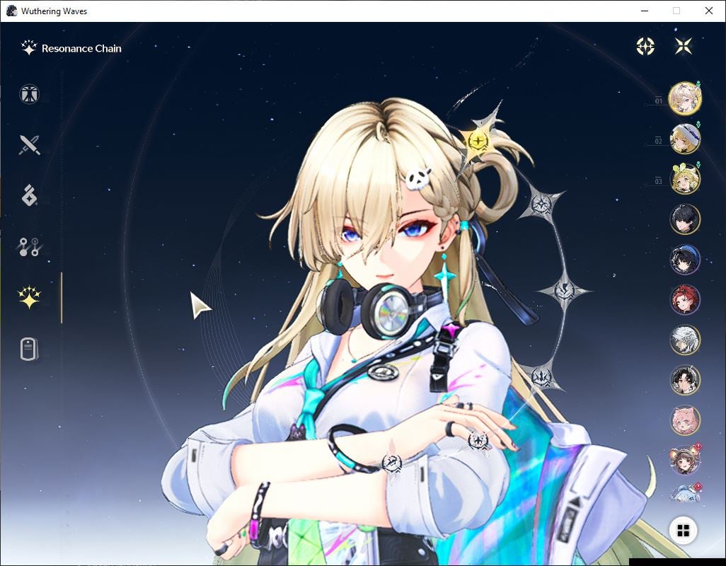 ไอดี WuWa (SEA) - Lynae + Sign, Phoebe + Sign, Verina, Calcharo, Encore, Jianxin #2