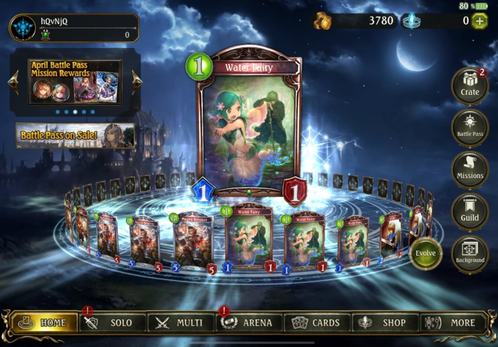 ไอดี Shadowverse 650+ Card Packs, 3500 Golds #1