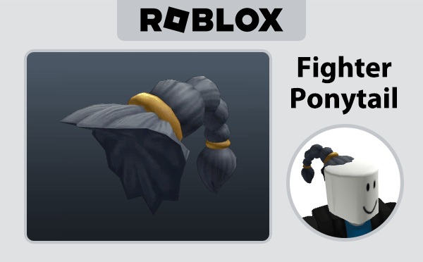 Roblox - Fighter Ponytail (Hair)