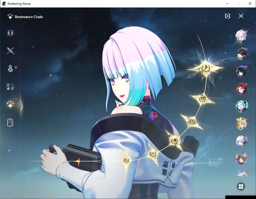 ไอดี WuWa (SEA) - Lucy R6 + Sign, Rebecca + Sign, Verina, 2,9K Astrite 121 Lustrous #1