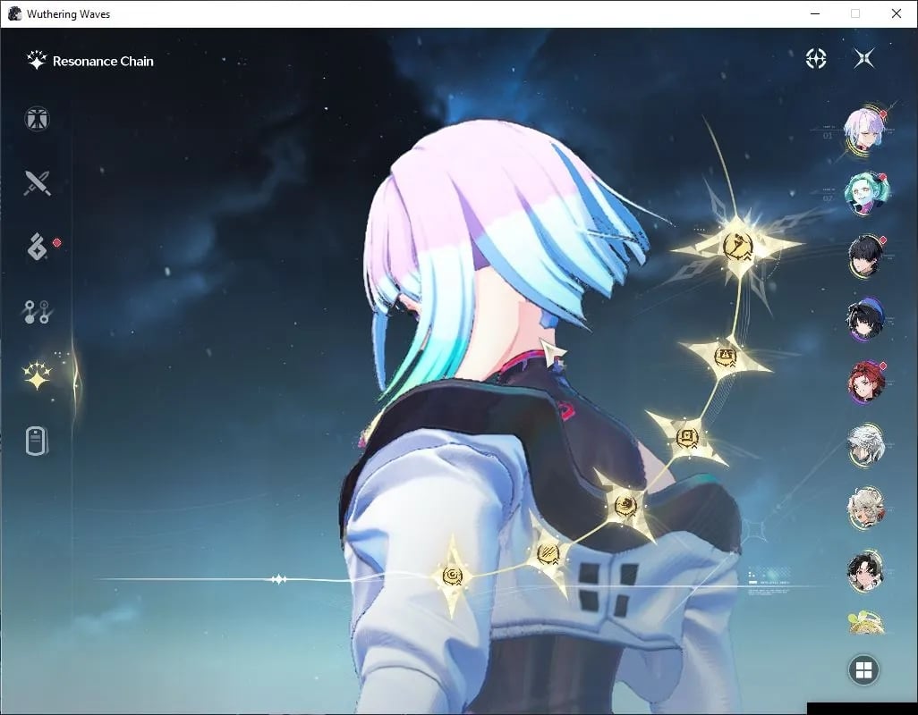ไอดี WuWa (SEA) - Lucy R6 + Sign, Rebecca + Sign, Verina, Calcharo, Encore, Jianxin, Lingyang #1