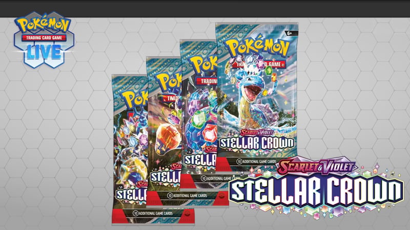 PTCGL - Stellar Crown Booster Pack #2
