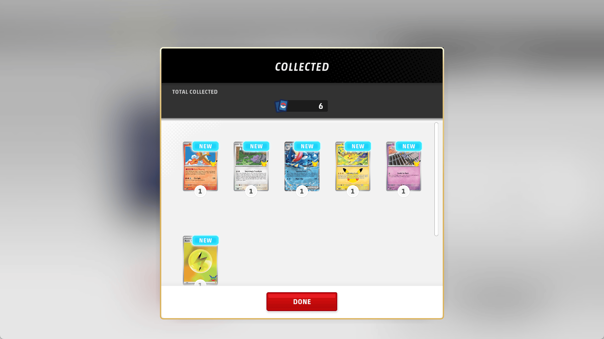PTCGL - 30th Celebration Booster Pack #3