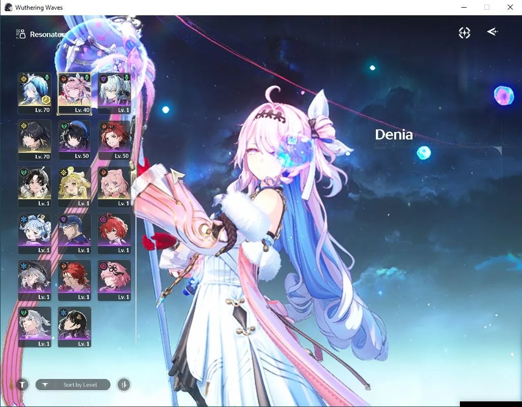 ไอดี WuWa (SEA) - Denia R5 + Sign, Verina, Encore, Jianxin #1