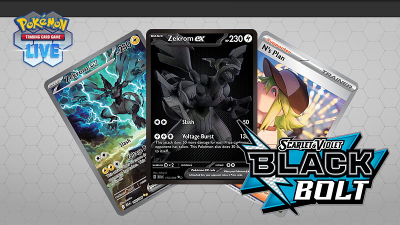 PTCGL - Black Bolt Booster Pack #3
