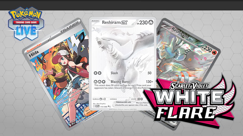 PTCGL - White Flare Booster Pack #3