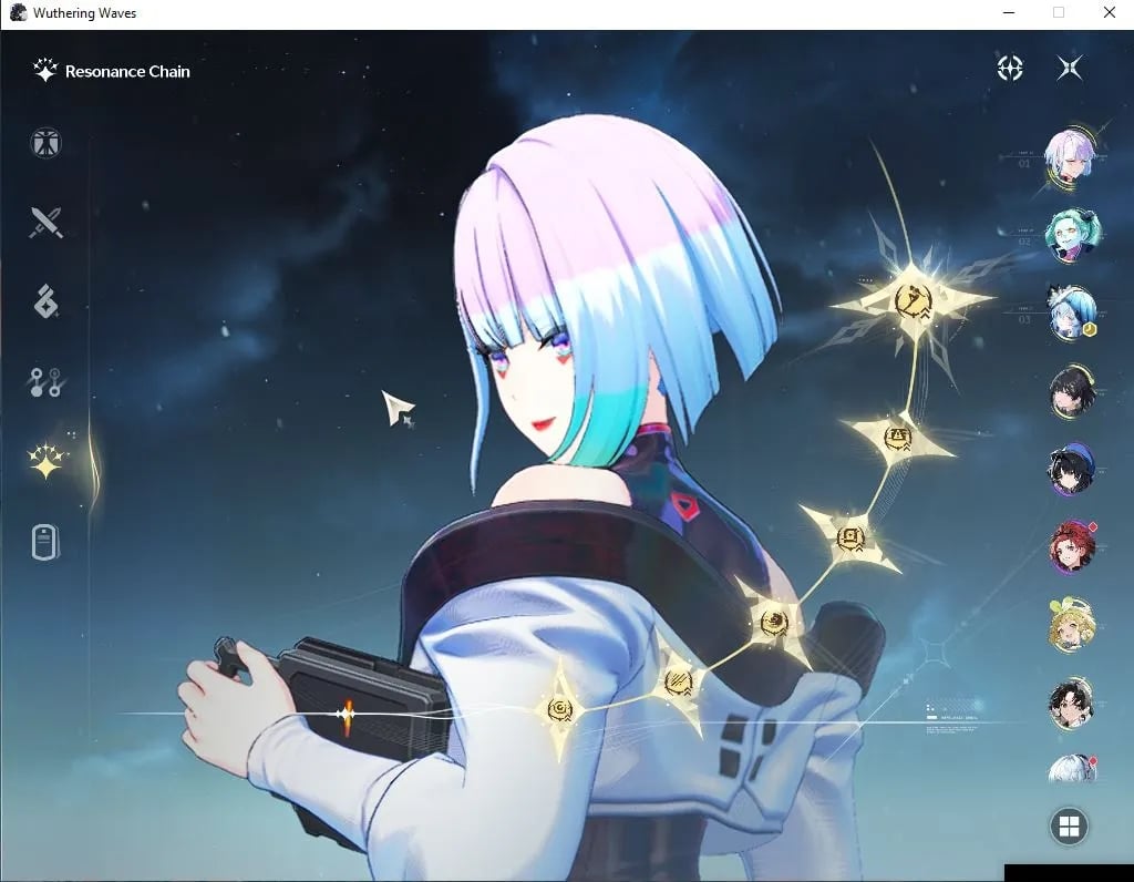 ไอดี WuWa (SEA) - Lucy R6 + Sign, Rebecca + Sign, Verina, Jianxin #1