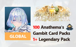 ไอดี Shadowverse: Worlds Beyond - 100 Anathema’s Gambit Card Packs