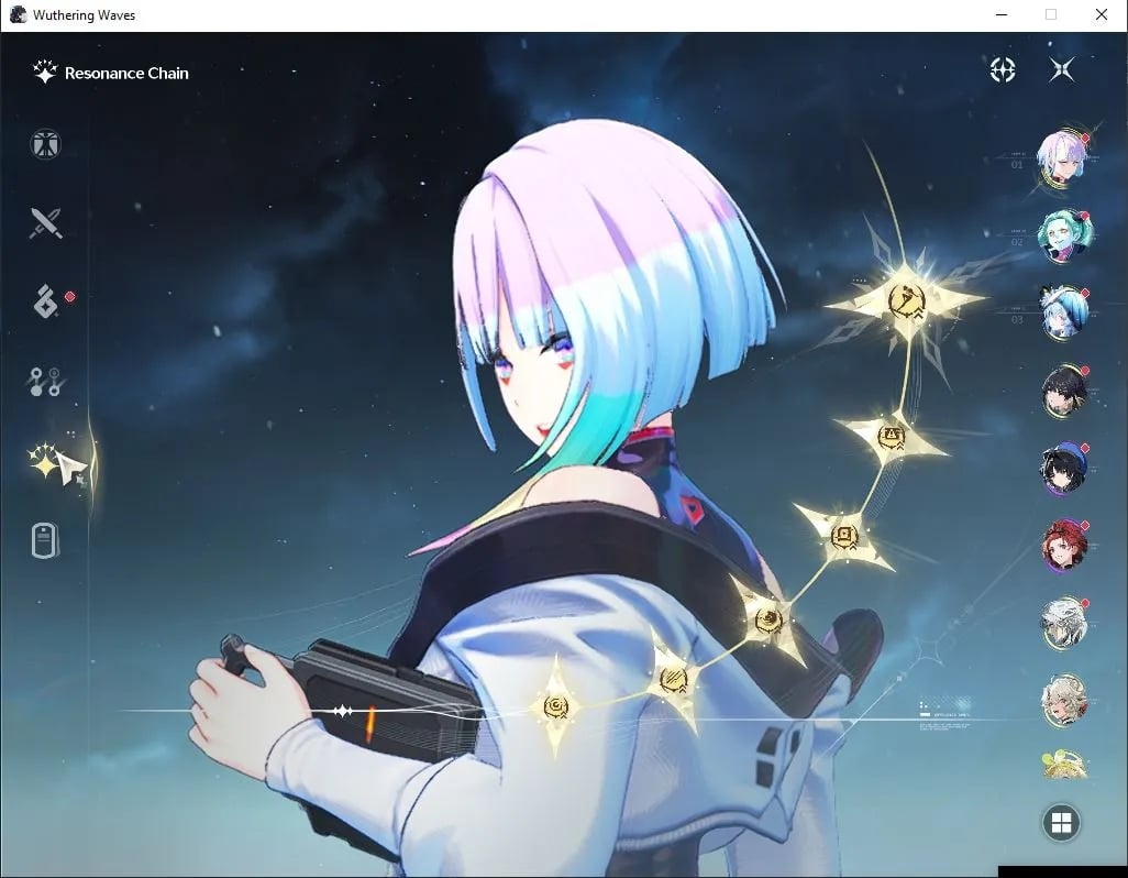 ไอดี WuWa (SEA) - Lucy R6 + Sign, Rebecca + Sign, Shorekeeper, Verina, Calcharo, Encore #1