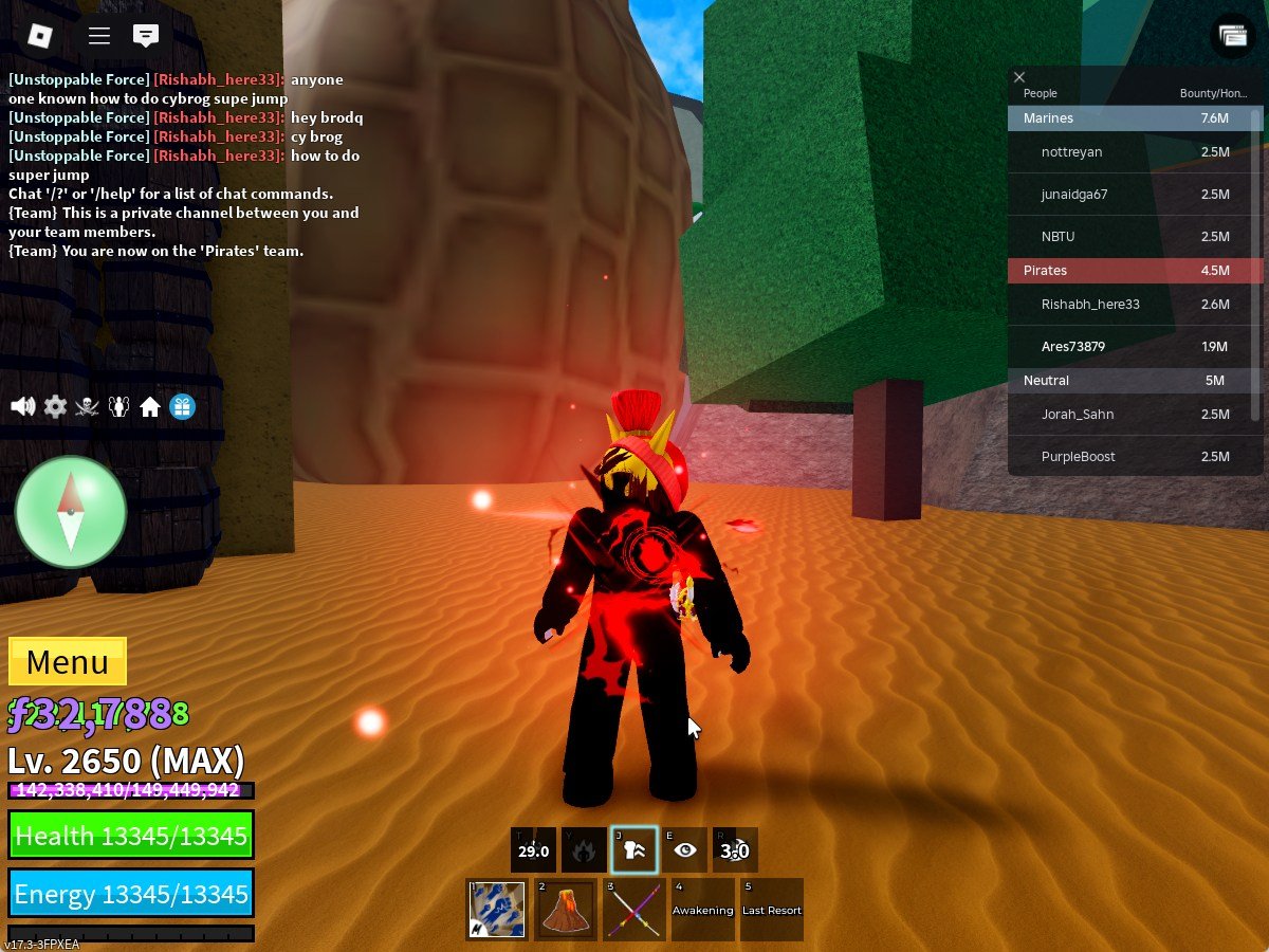 ไอดี Roblox Blox Fruits - ไอดีไก่ตัน MAX Level - สุ่มเผ่า Awakening V4 T10 (FULL GEAR) #3