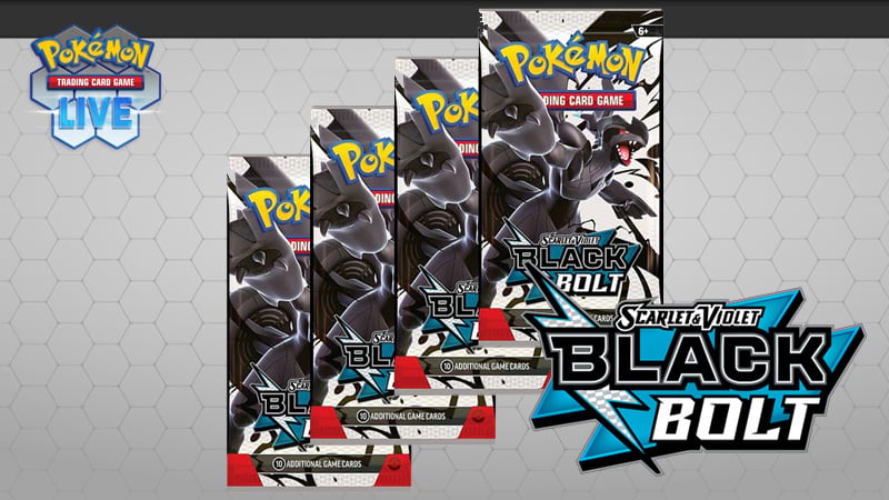 PTCGL - Black Bolt Booster Pack #2