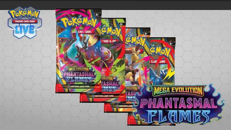PTCGL - Phantasmal Flames Booster Pack #2