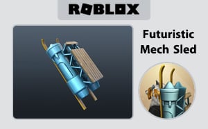Roblox - Futuristic Mech Sled (Back)
