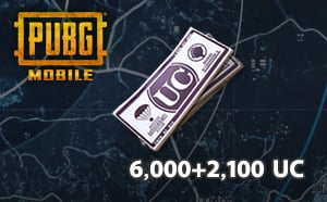 PUBG Mobile - 8,100 UC