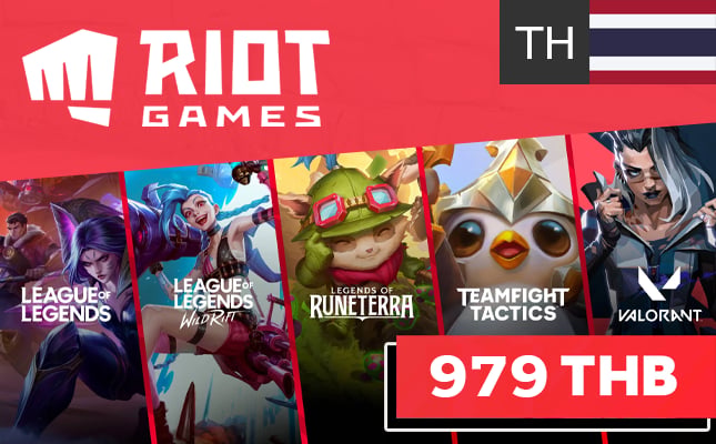 Riot Gift Card (PIN) - THB 979 ฿