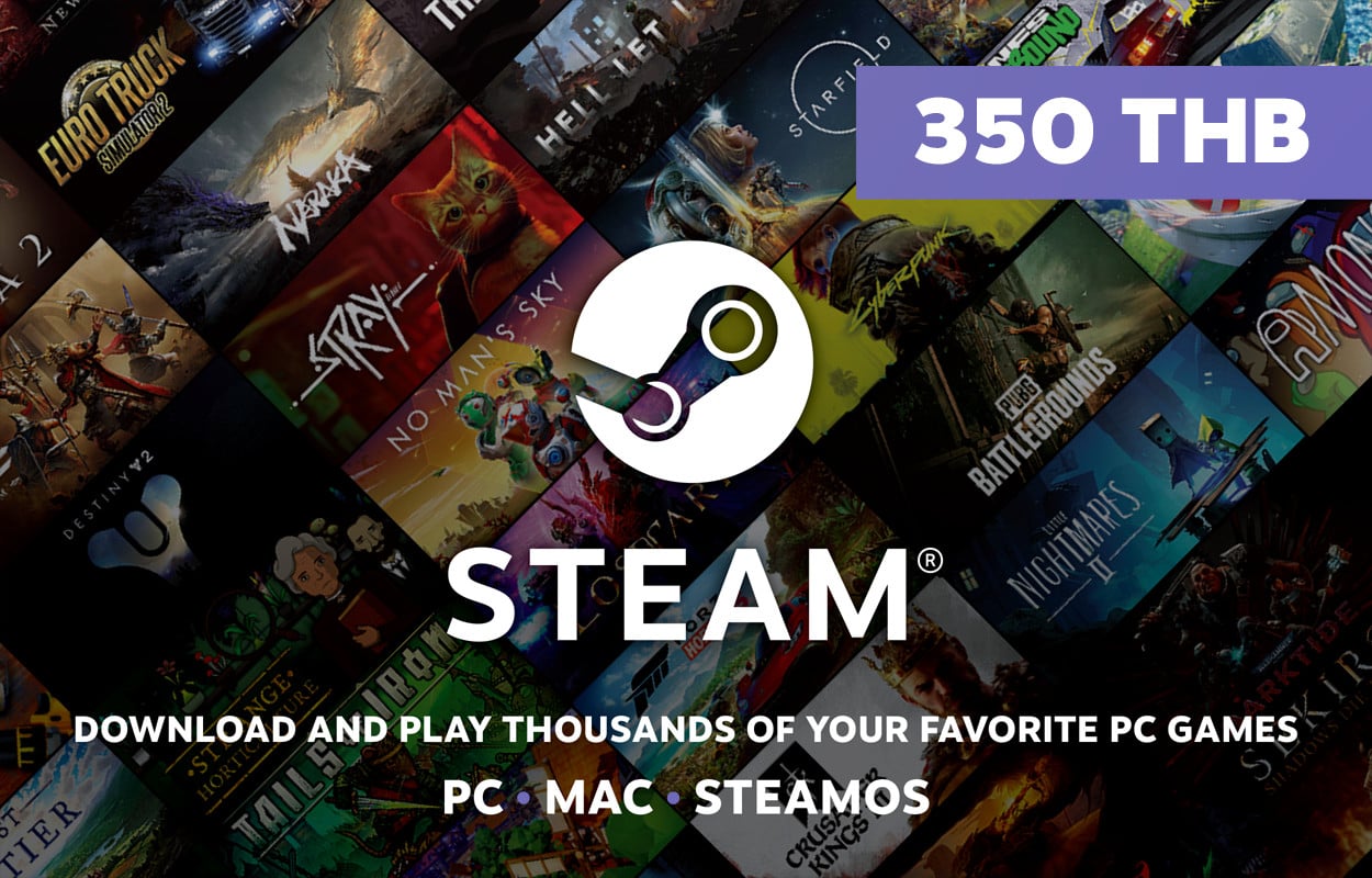 Steam Wallet THB 350