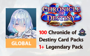 ไอดี Shadowverse: Worlds Beyond - 100 Chronicle of  Destiny Card Packs