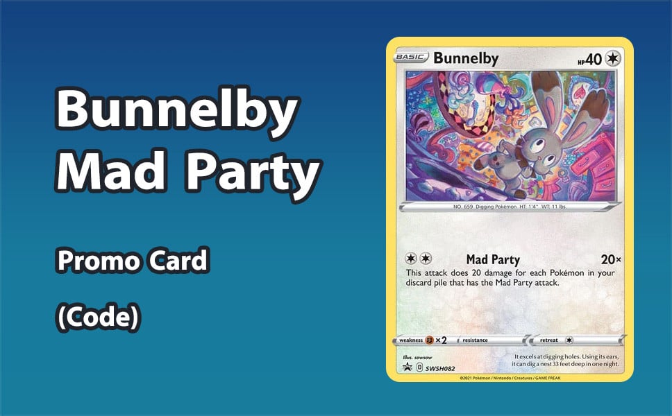 Bunnelby Mad Party - Pokemon TCG Live