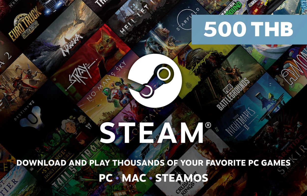 Steam Wallet THB 500