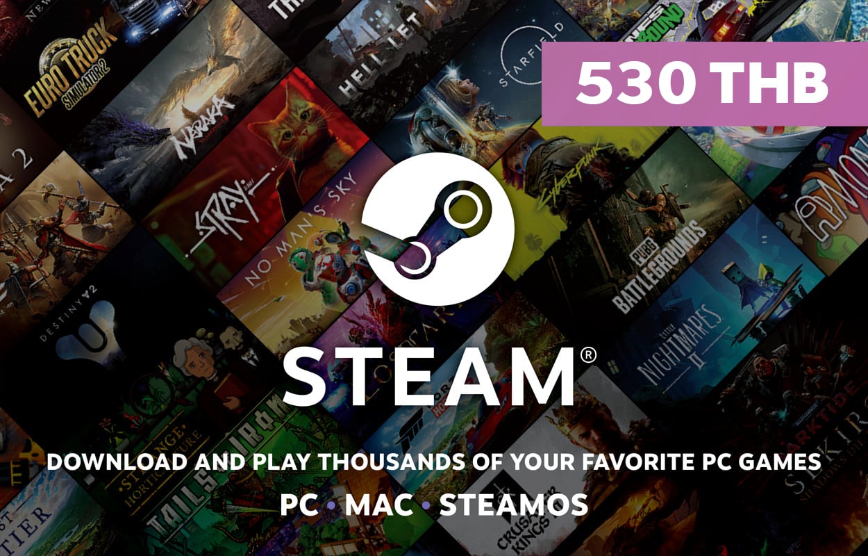 Steam Wallet THB 530