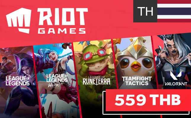 Riot Gift Card (PIN) - THB 559 ฿