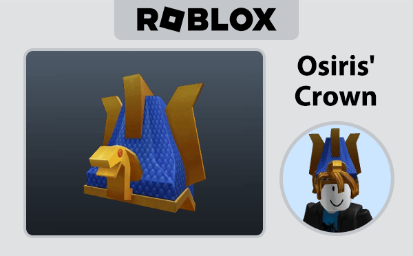 Roblox - Osiris' Crown (Hat)